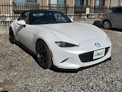 Mossガレージの中古車買取実績｜マツダ ロードスター OP｜東京都中央区のお客様｜2016(平成28)年02月登録｜走行距離84,561km