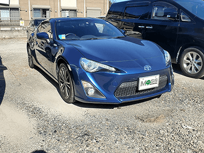 Mossガレージの中古車買取実績｜トヨタ 86 GT｜東京都葛飾区のお客様｜2013(平成25)年08月登録｜走行距離26,416km