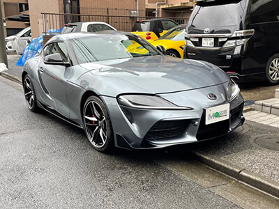 Mossガレージの中古車買取実績｜トヨタ スープラ RZ｜東京都江東区のお客様｜2021(令和3)年07月登録｜走行距離2,972km