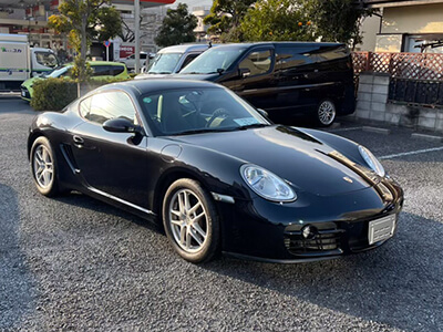Mossガレージの中古車買取実績｜ポルシェ ケイマン｜東京都世田谷区のお客様｜2007(平成19)年06月登録｜走行距離39,881km