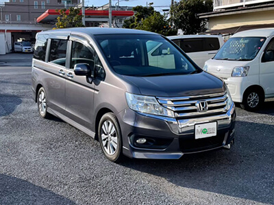 Mossガレージの中古車買取実績｜ホンダ ステップワゴン スパーダ｜東京都杉並区のお客様｜2014(平成26)年07月登録｜走行距離131,830km