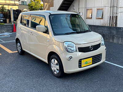 Mossガレージの中古車買取実績｜日産 モコ S｜東京都杉並区のお客様｜2013(平成25)年02月登録｜走行距離26,224km